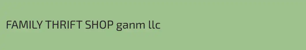 FAMILY THRIFT SHOP ganm llc
